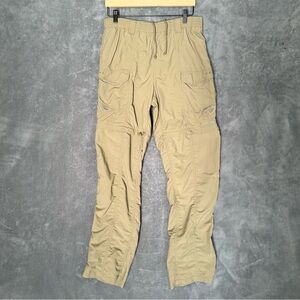 Columbia Men's Khaki Chinos zip off legs convertible medium hiking